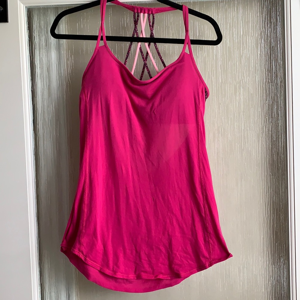 Lululemon strappy bra top size 10